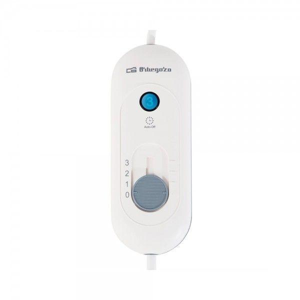 Cobertor Elétrico ORBEGOZO MAH1750 (Microfibra - 170 x 100 cm - Cinzento e Branco) — miniatura 4