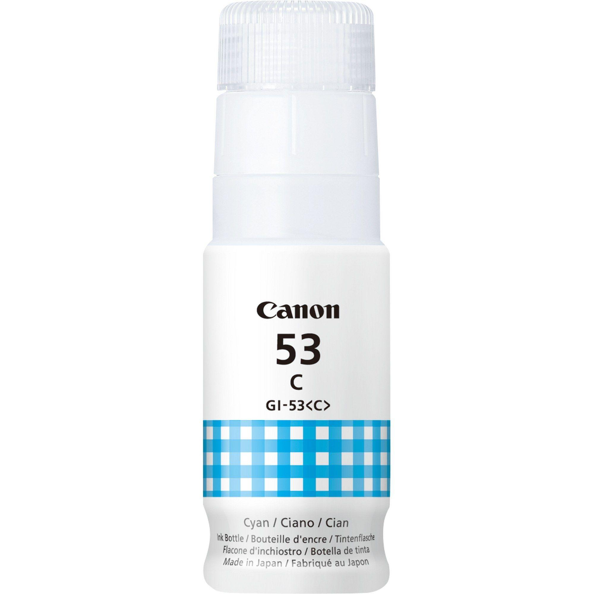 Garrafa de Tinta CANON GI-53C (Ciano)