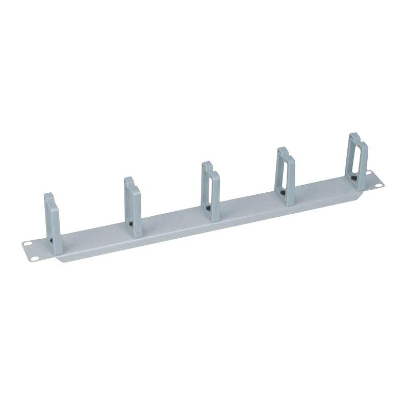 Painel Organizador de Cabos LOGILINK OR104G (19'' - 1U - Cinzento)