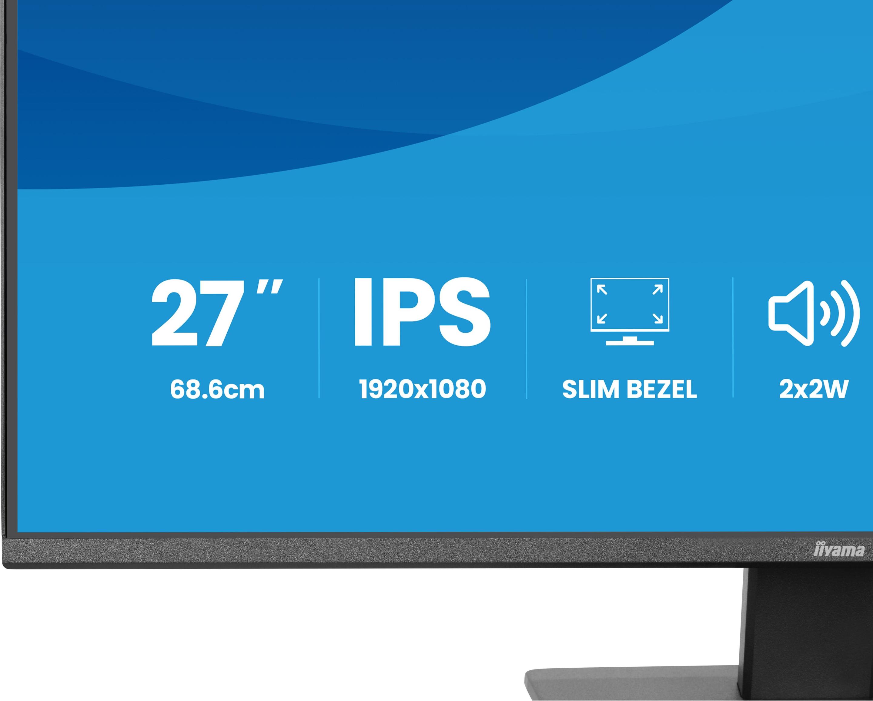 Monitor IIYAMA ProLite X2793HSU-B1 (27" - IPS - 120 Hz - Preto) — miniatura 10