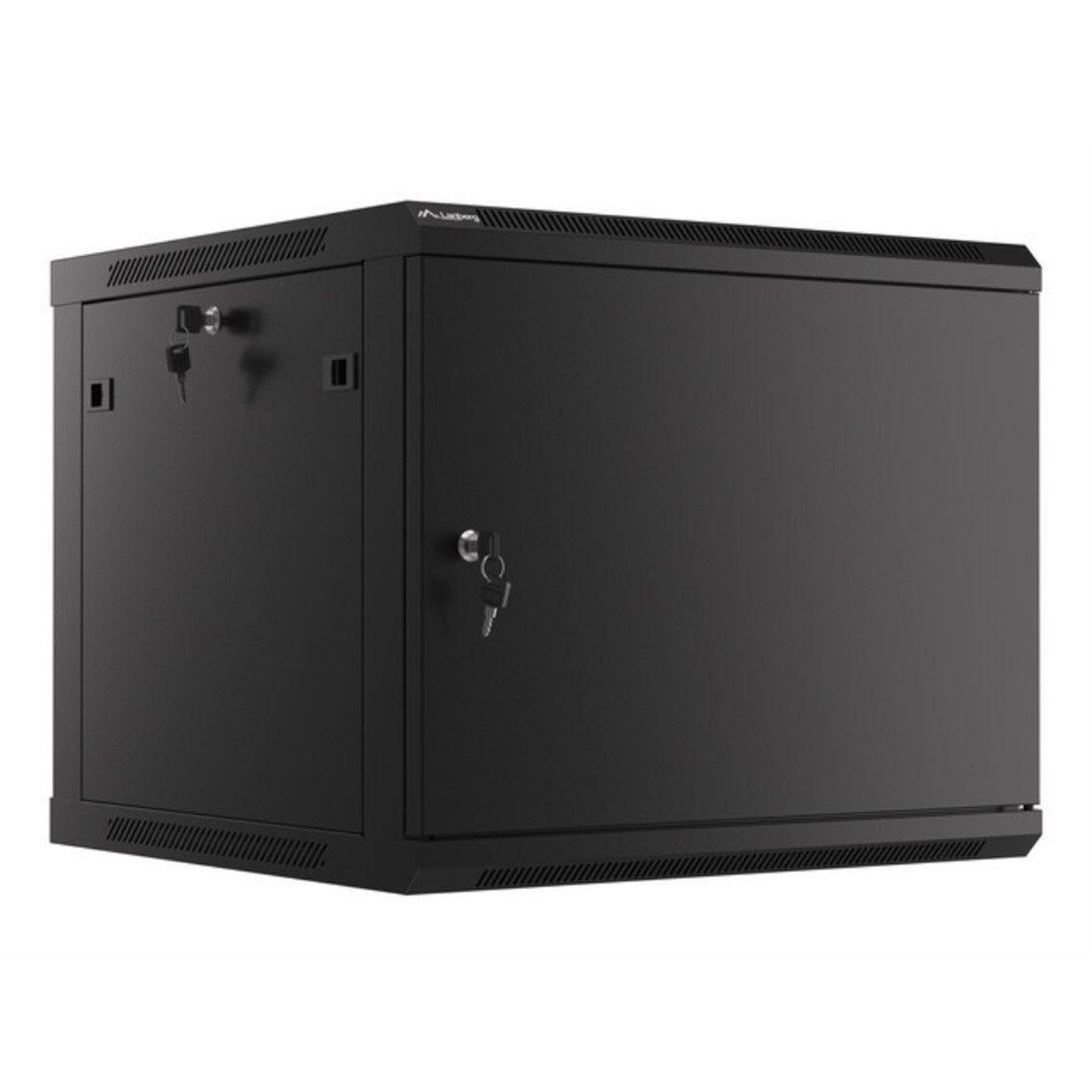 Bastidor de Parede LANBERG WF01-6609-00B (19" - 9U - 600 x 600 mm - 60 kg - Preto)