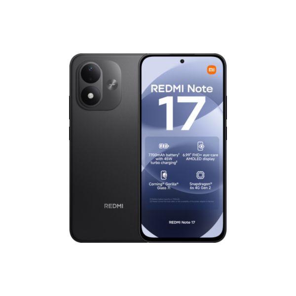 Smartphone XIAOMI Redmi Note 17 4G (4GB/128GB - 6,99" - Preto), miniatura 3
