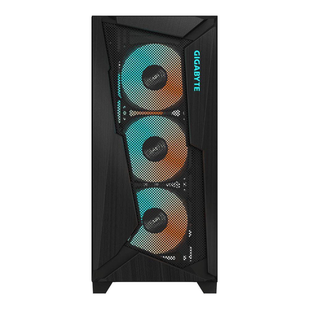 Caixa PC GIGABYTE C301 GLASS V2 (Midi Tower - Vidro, Plástico, Aço - Preto), miniatura 2