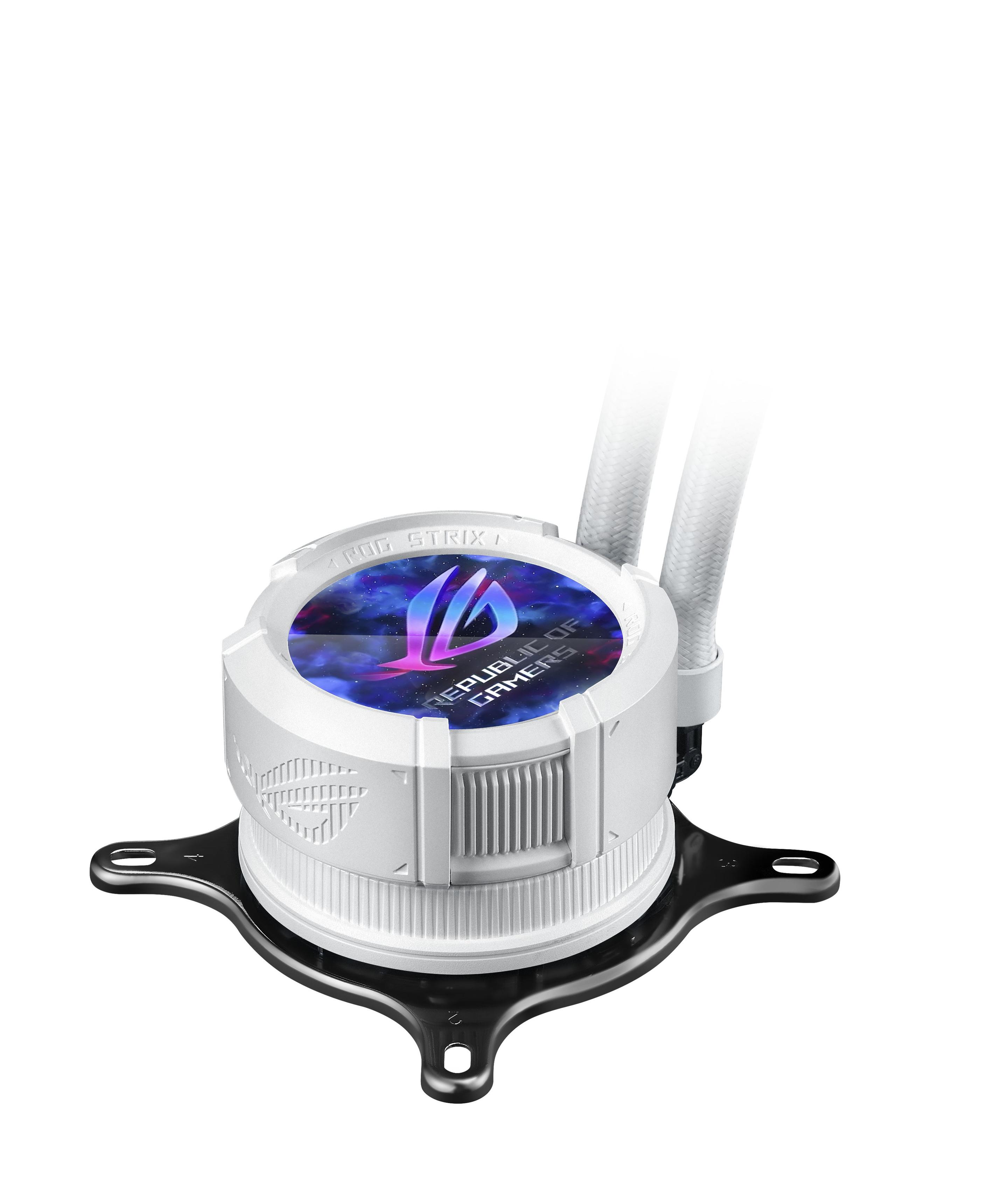 Sistema de Refrigeração Líquida All-in-One ASUS ROG Strix LC III 360 ARGB LCD XL (Branco), miniatura 10