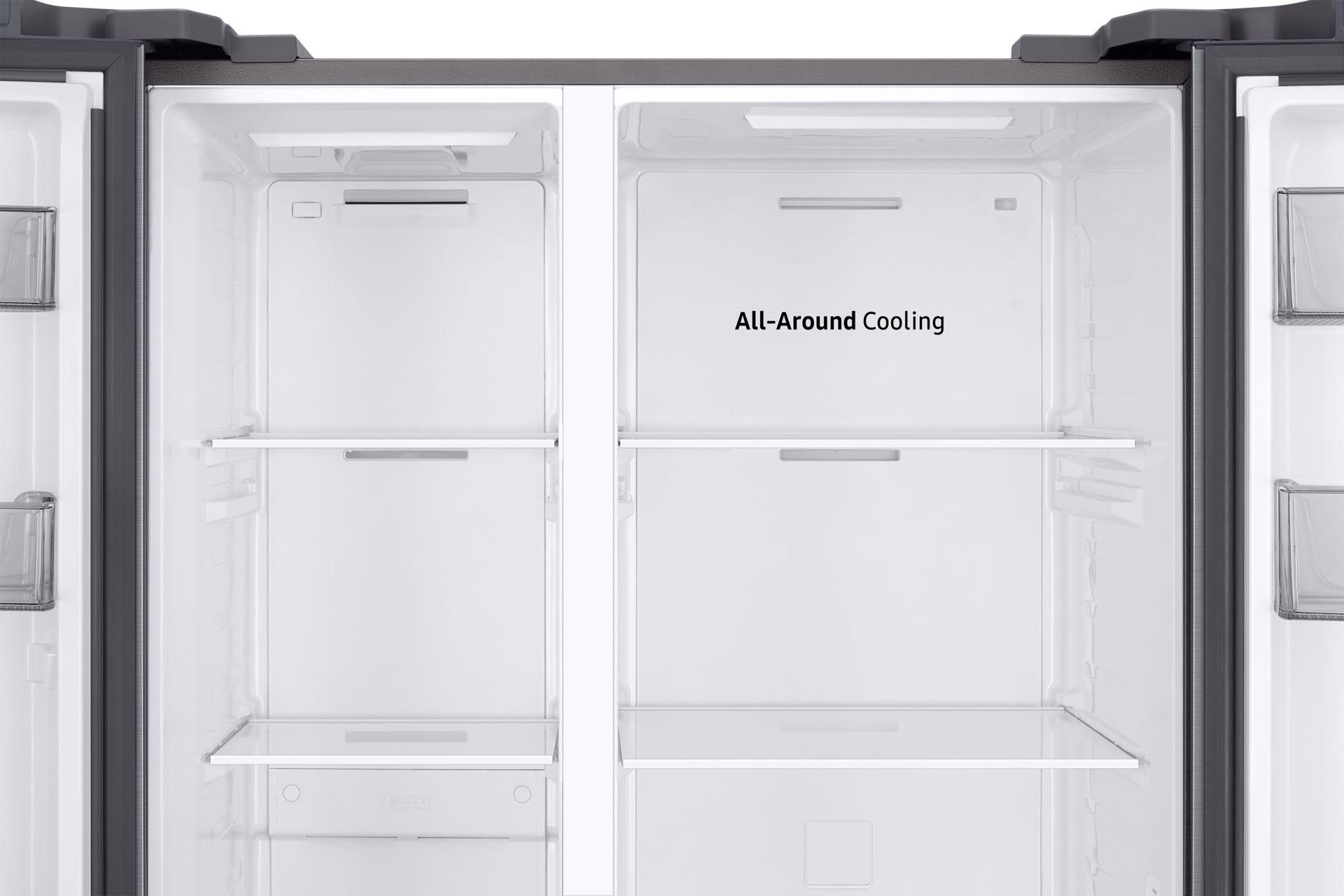 Frigorífico Americano Independente SAMSUNG RS57DG400EM9EF (583 L - 14 kg/24h - Altura 178 cm - Inox), miniatura 8