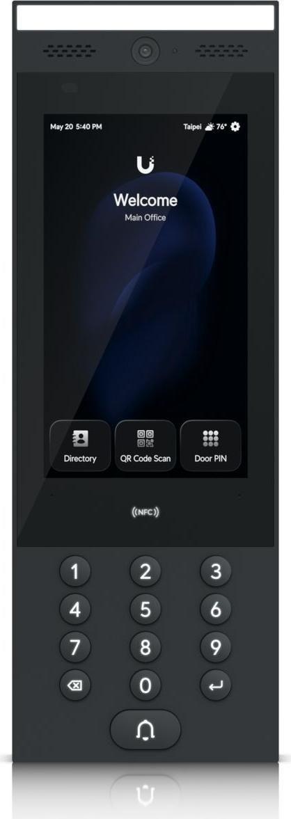 Videoporteiro UBIQUITI UA-G3-INTERCOM (Preto)