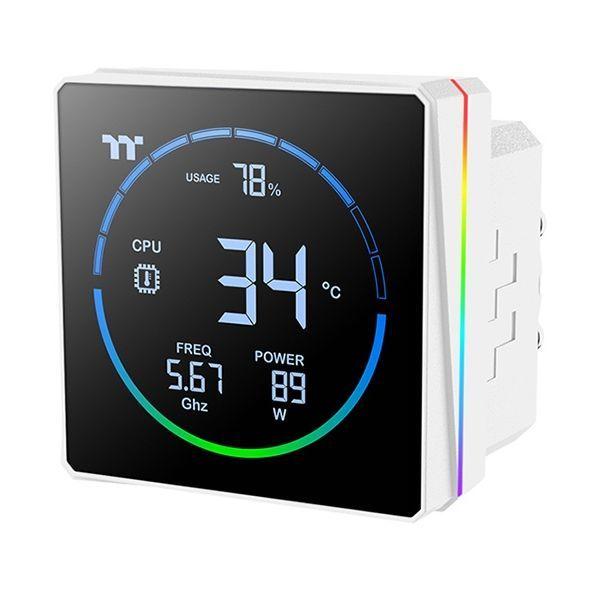 Sistema de Arrefecimento Líquido AIO THERMALTAKE TH240-S V3 ARGB Sync (12 cm - 2500 RPM - Azul, Verde, Vermelho - Branco) — miniatura 2