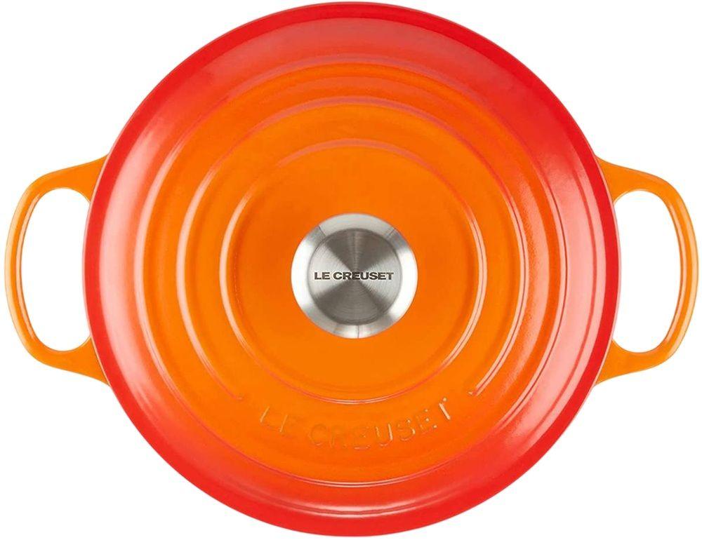 Caçarola Redonda LE CREUSET Signature 21177260902430 (Ferro fundido - 26 cm - Laranja), miniatura 5