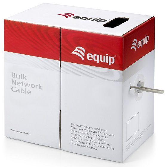 Bobina de Cabo de Rede EQUIP Cat.6 U/UTP (305 m - Cat6 - Bege), miniatura 2