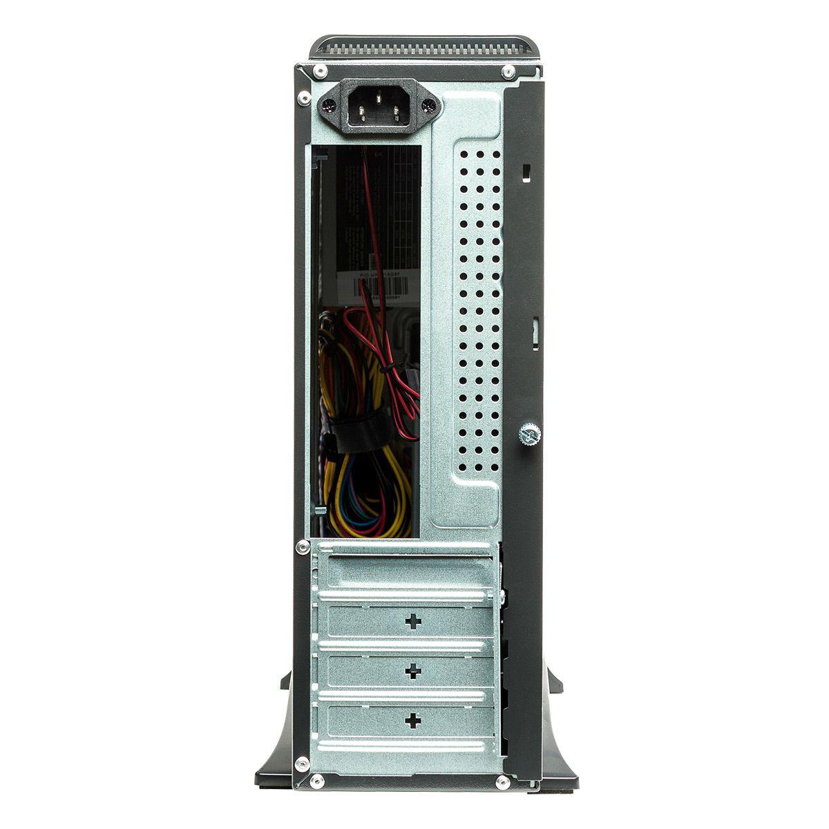 Caixa PC Slim UNYKACH K2010 (ITX, microATX - microATX - 450 W - Preto) — miniatura 10
