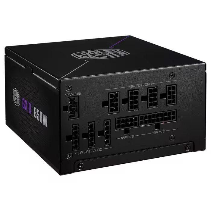 Fonte de Alimentação COOLER MASTER MWE 850W V3 Gold ATX3.1 (ATX - 850 W - 80 PLUS Gold - Preto)