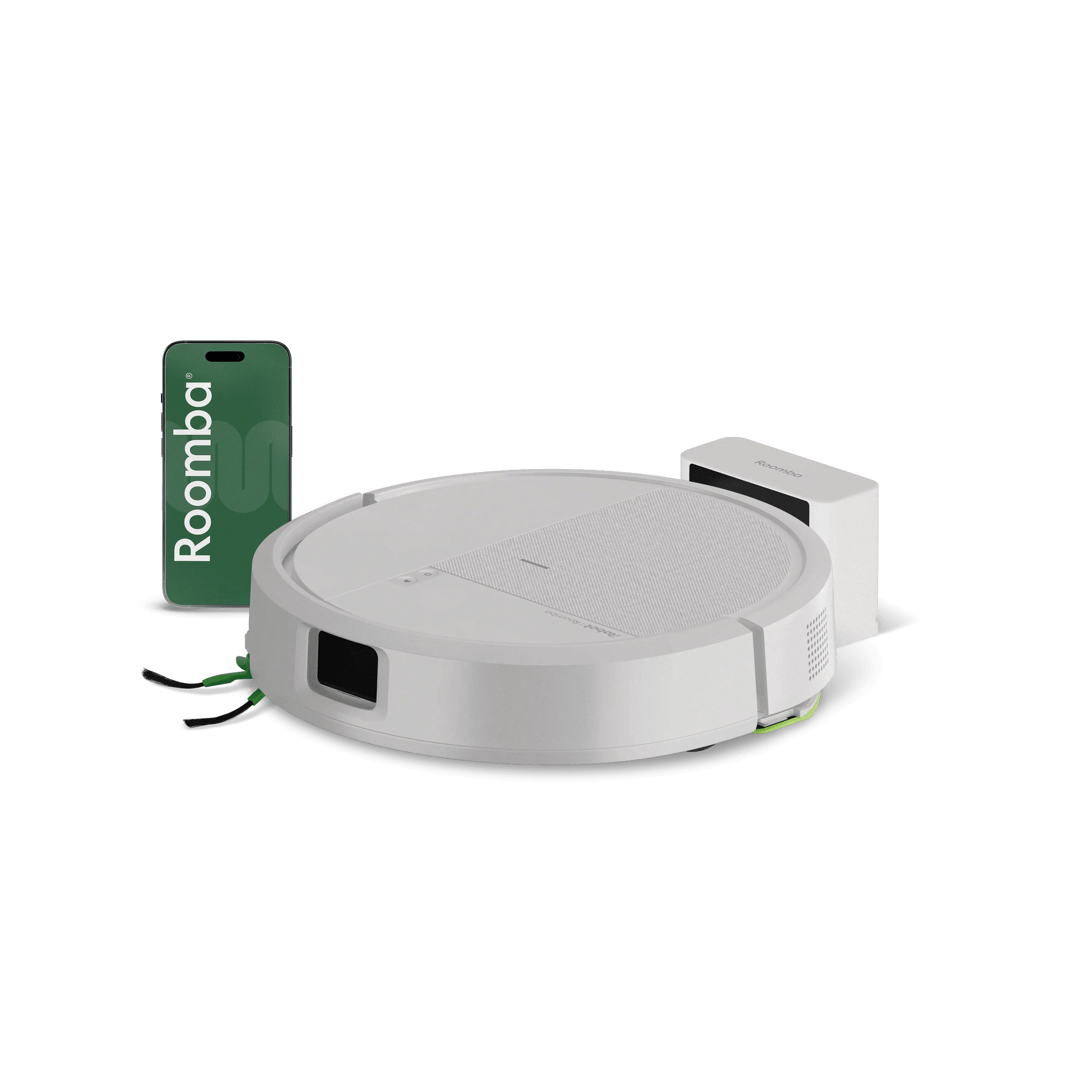 Robot Aspirador IROBOT Roomba Combo 115 (15000 Pa - Giroscópio - Altura 7,89 cm - Branco)