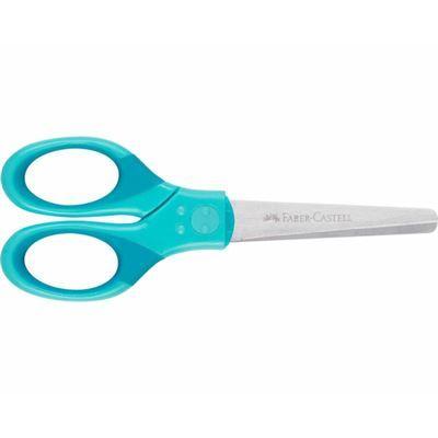 Tesoura Escolar FABER-CASTELL 181554 (14 cm - Turquesa) — miniatura 2