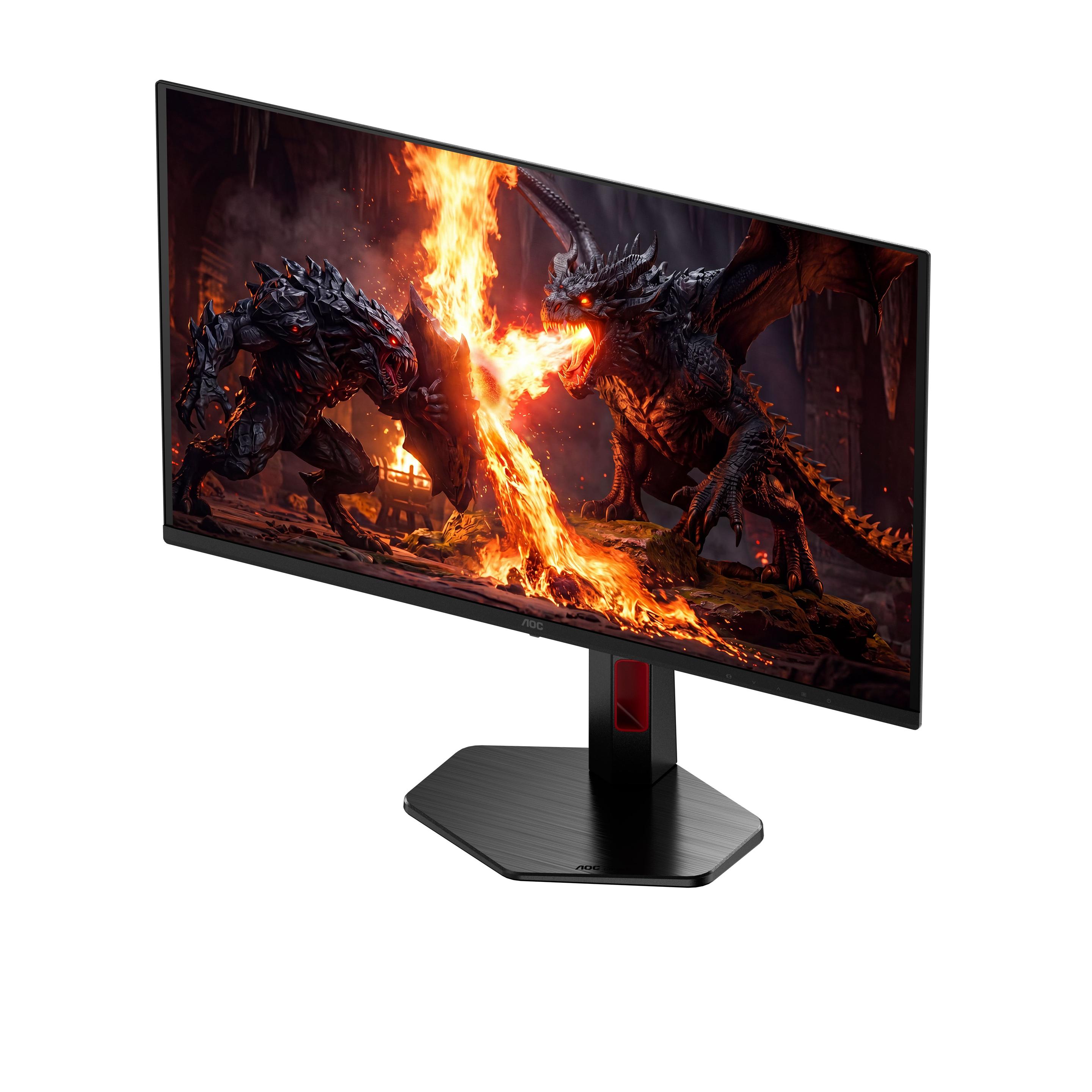 Monitor AOC Q27G4SDR (26,5" - OLED - 360 Hz - Preto/Vermelho) — miniatura 8