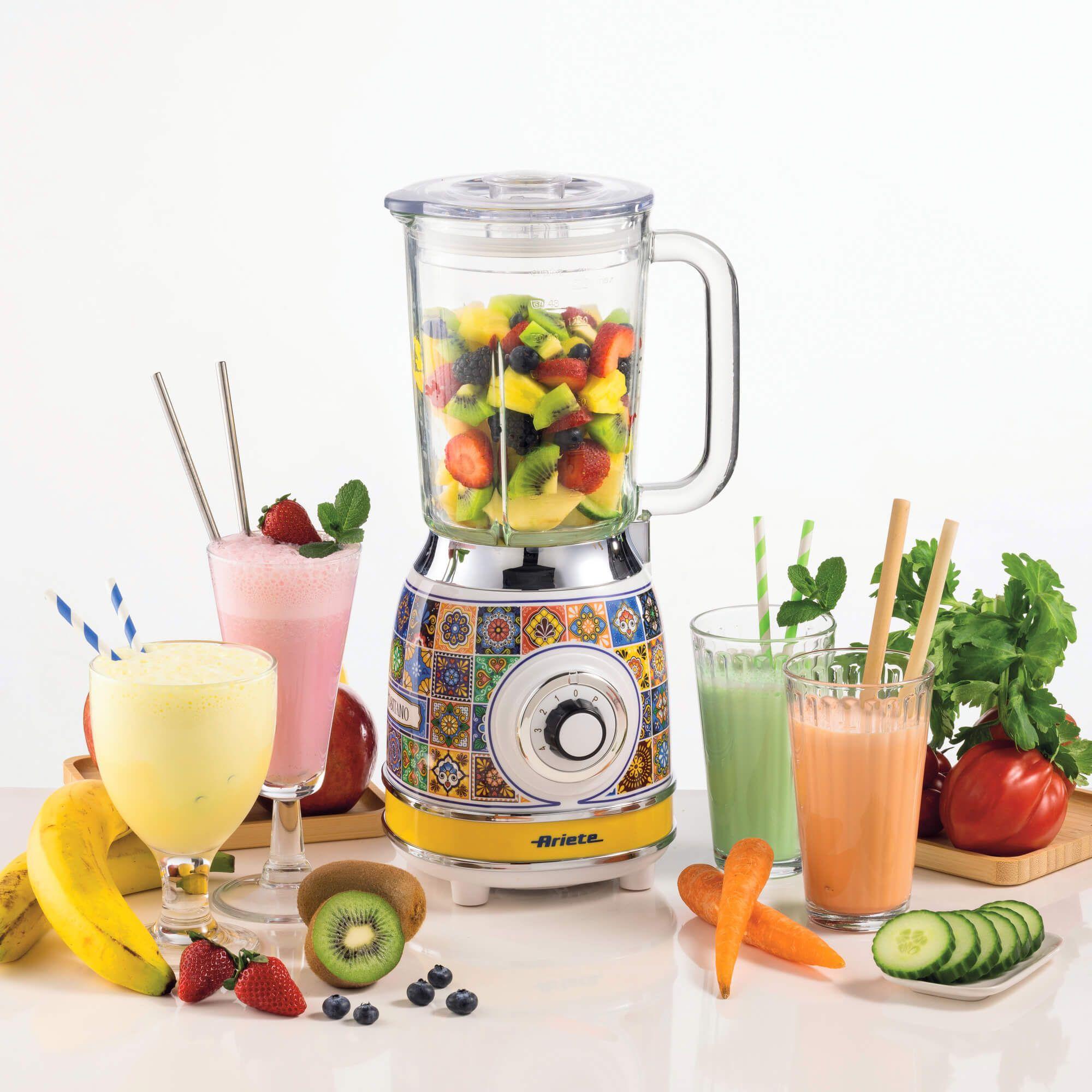 Liquidificadora ARIETE 0583/0P Positano (Liquidificador - 1000 W - 1,5 l - Azul e Amarelo), miniatura 6