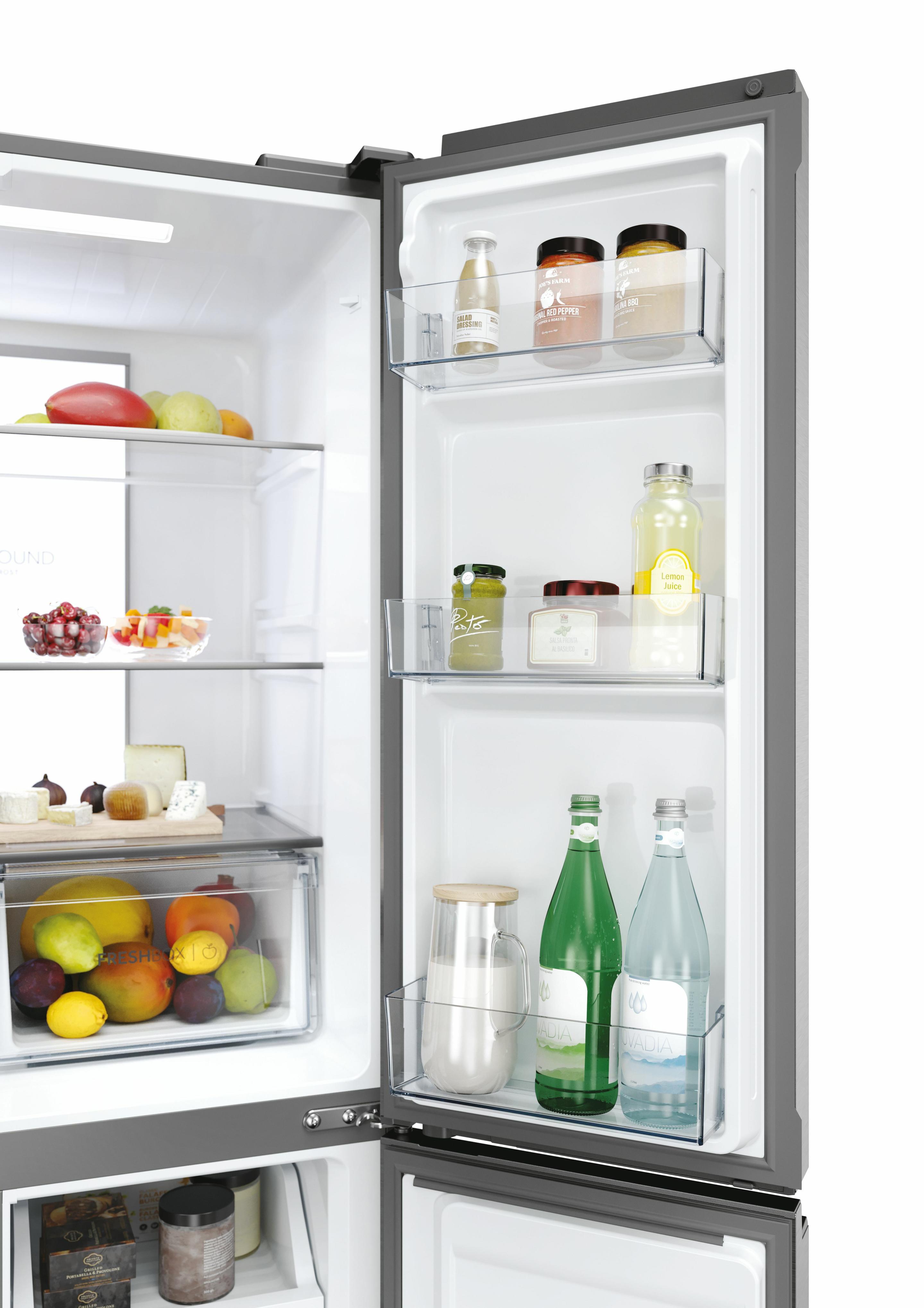 Frigorífico Americano Independente HAIER HCR7818DNMM (467 L - hOn - 181,5x83,3x65 cm - Inox), miniatura 10