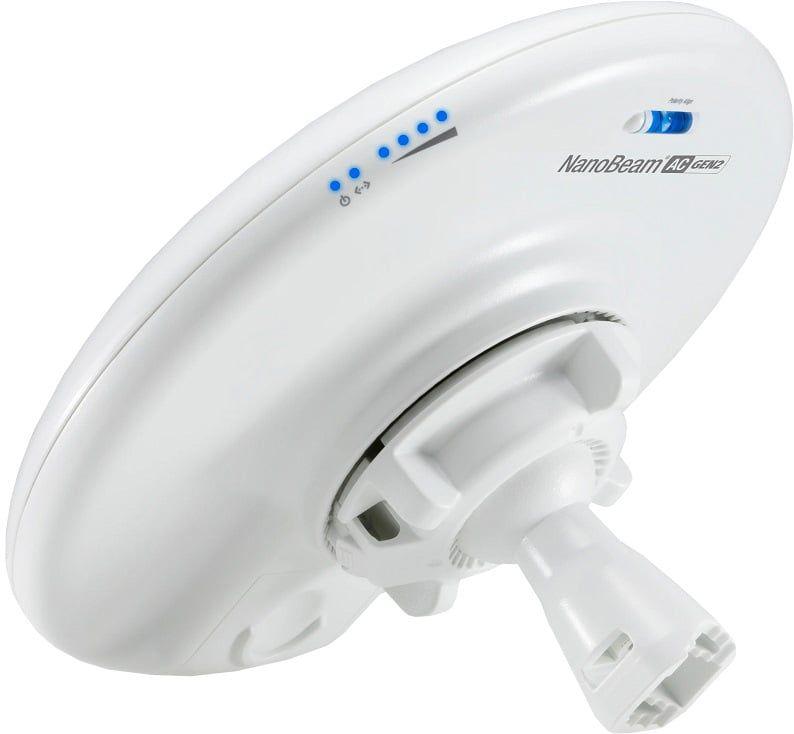 Antena Parabólica UBIQUITI NanoBeam 5AC Gen2 (AC - 450 Mbit/s - Gigabit Ethernet - Branco), miniatura 4