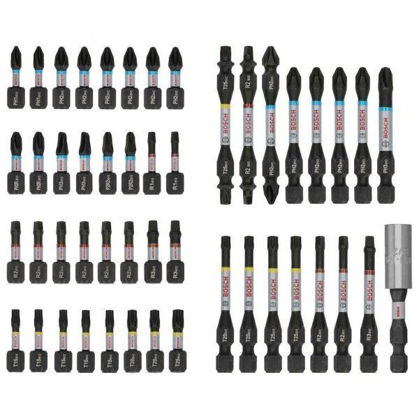 Conjunto de Pontas de Aparafusar BOSCH PRO Impact 2608521U88 (48 Peças)