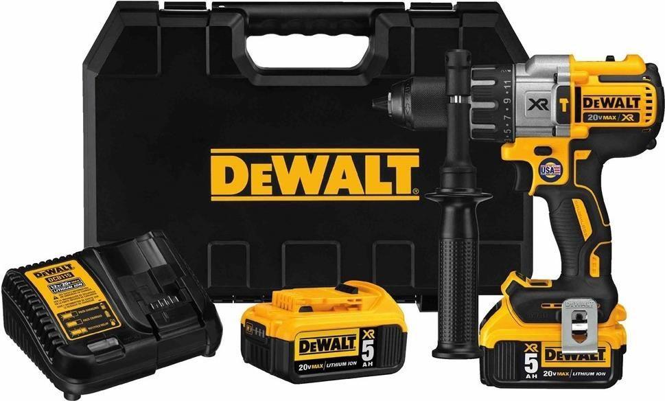 Berbequim Aparafusador com Percussão DEWALT DCD996P2-QW (Preto/Amarelo)