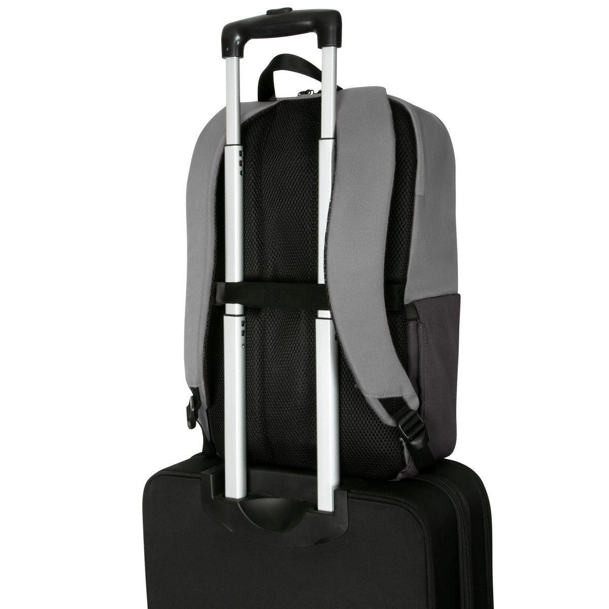 Mochila TARGUS Sagano EcoSmart Travel (15,6" - 22 L - 39,6 cm - Preto e Cinzento), miniatura 15