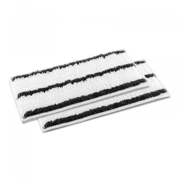 Pano Descartável para Esfregona KÄRCHER 2.633-927.0 (Altura 1,2 cm - Preto/Branco)