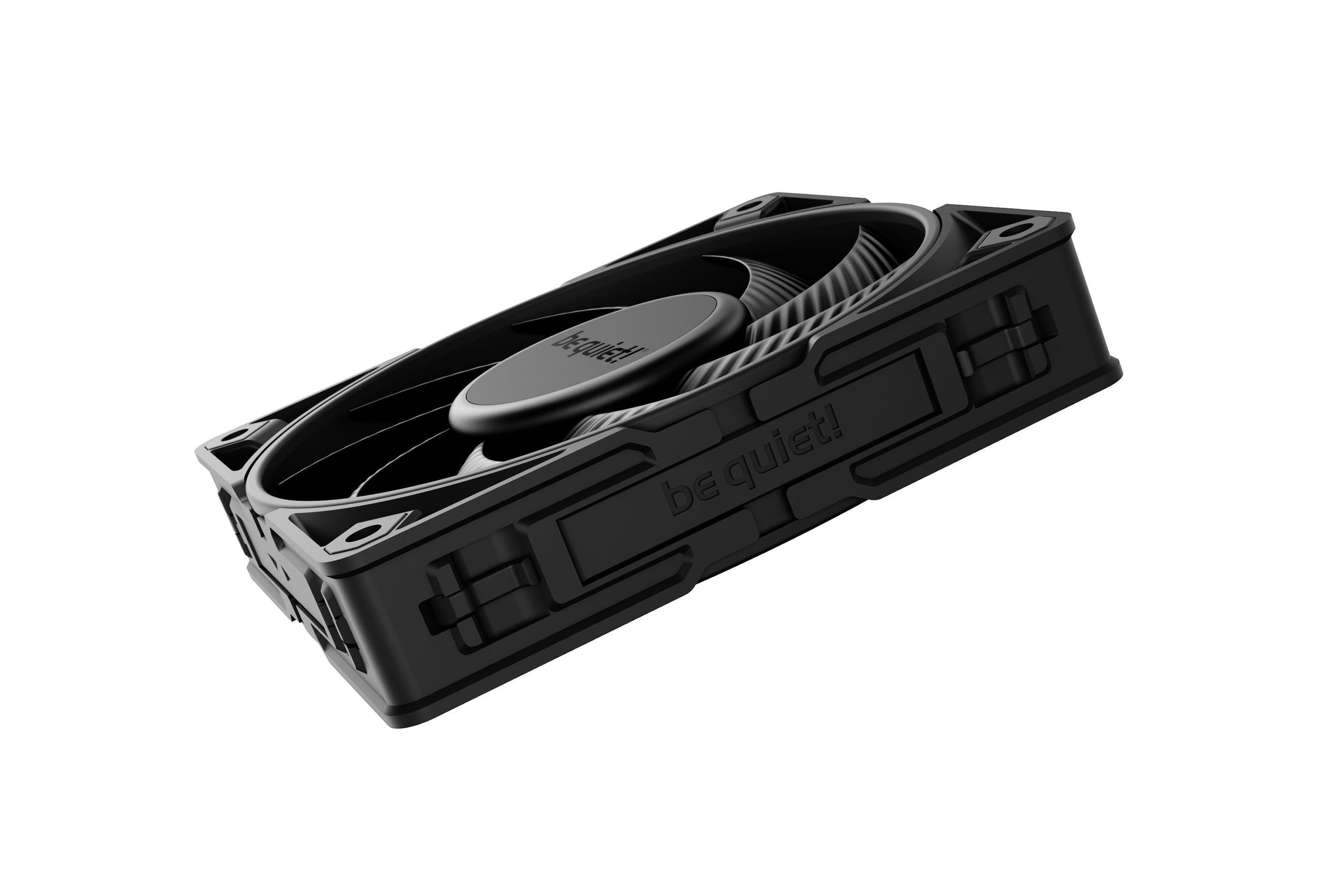 Ventoinha para Caixa de PC BE QUIET! Silent Wings Pro 4 120mm PWM (3,6 W - Preto) — miniatura 3