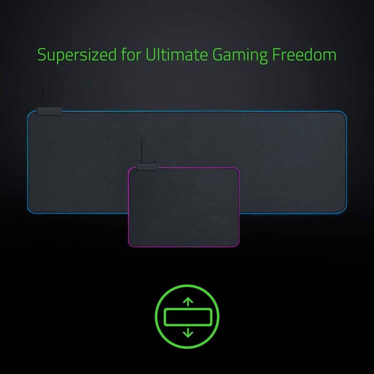 Tapete de Rato Gaming RAZER Goliathus Chroma (Grande - Borracha - 3 mm - Preto) — miniatura 4