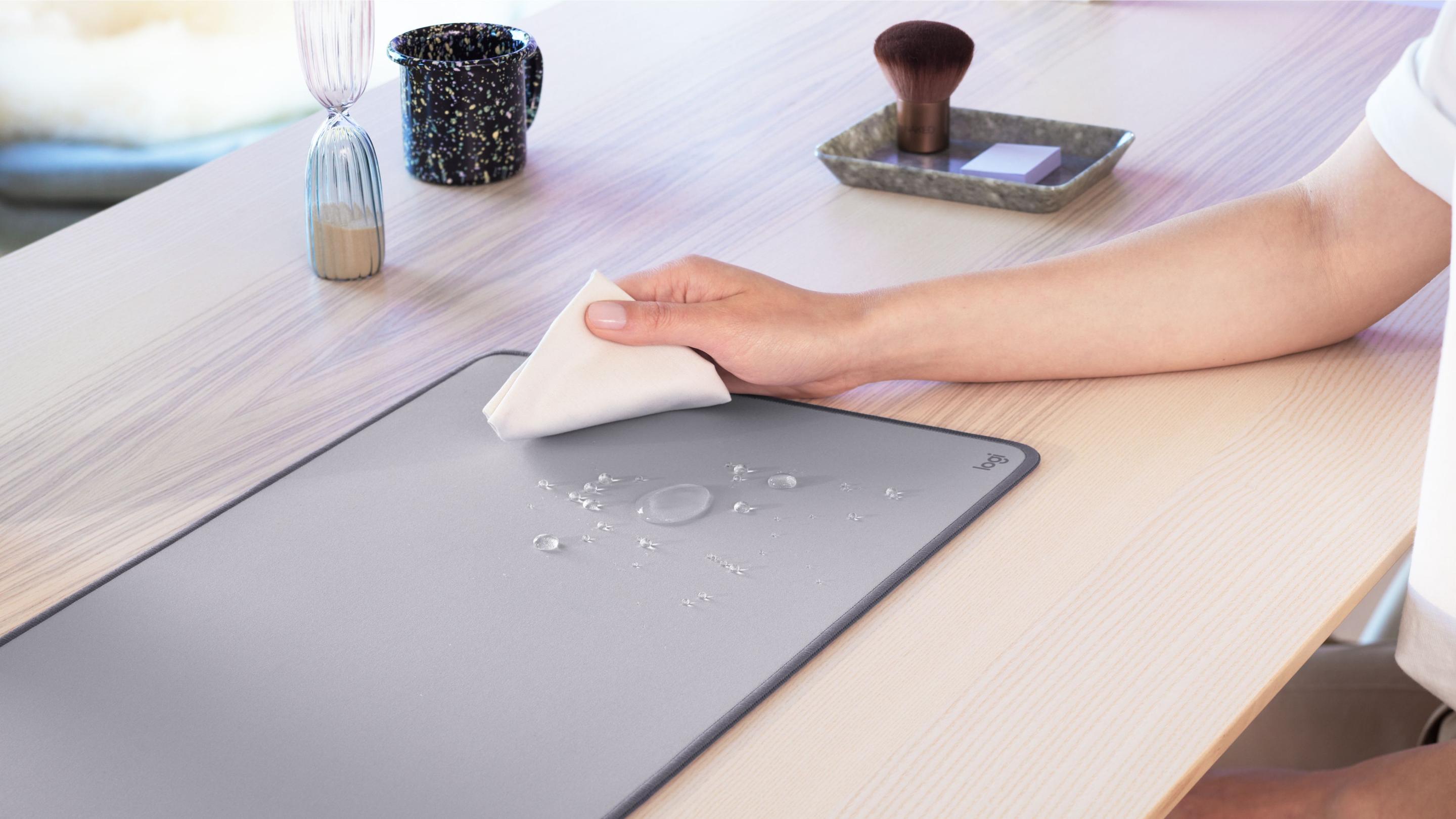 Tapete de Secretária LOGITECH Studio Series (Nylon, Poliéster, Borracha - 2 mm - Cinzento) — miniatura 6