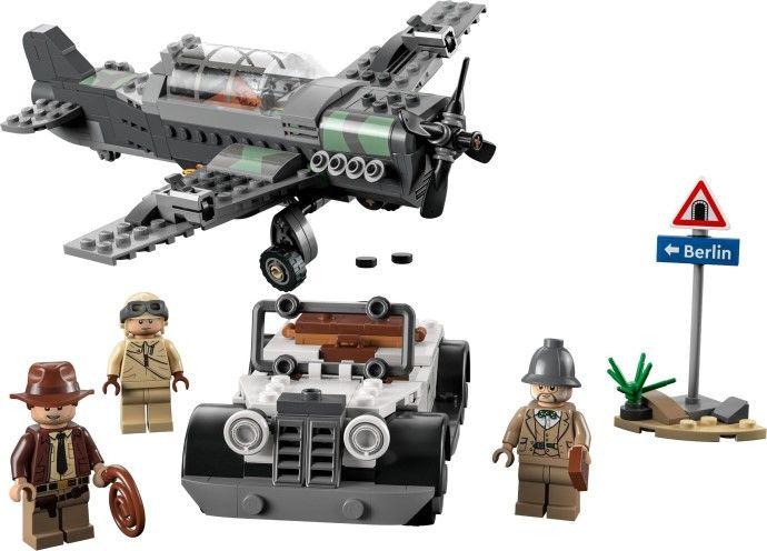 LEGO 77012 Indiana Jones Fighter Plane Chase (8+ anos - 387 peças)