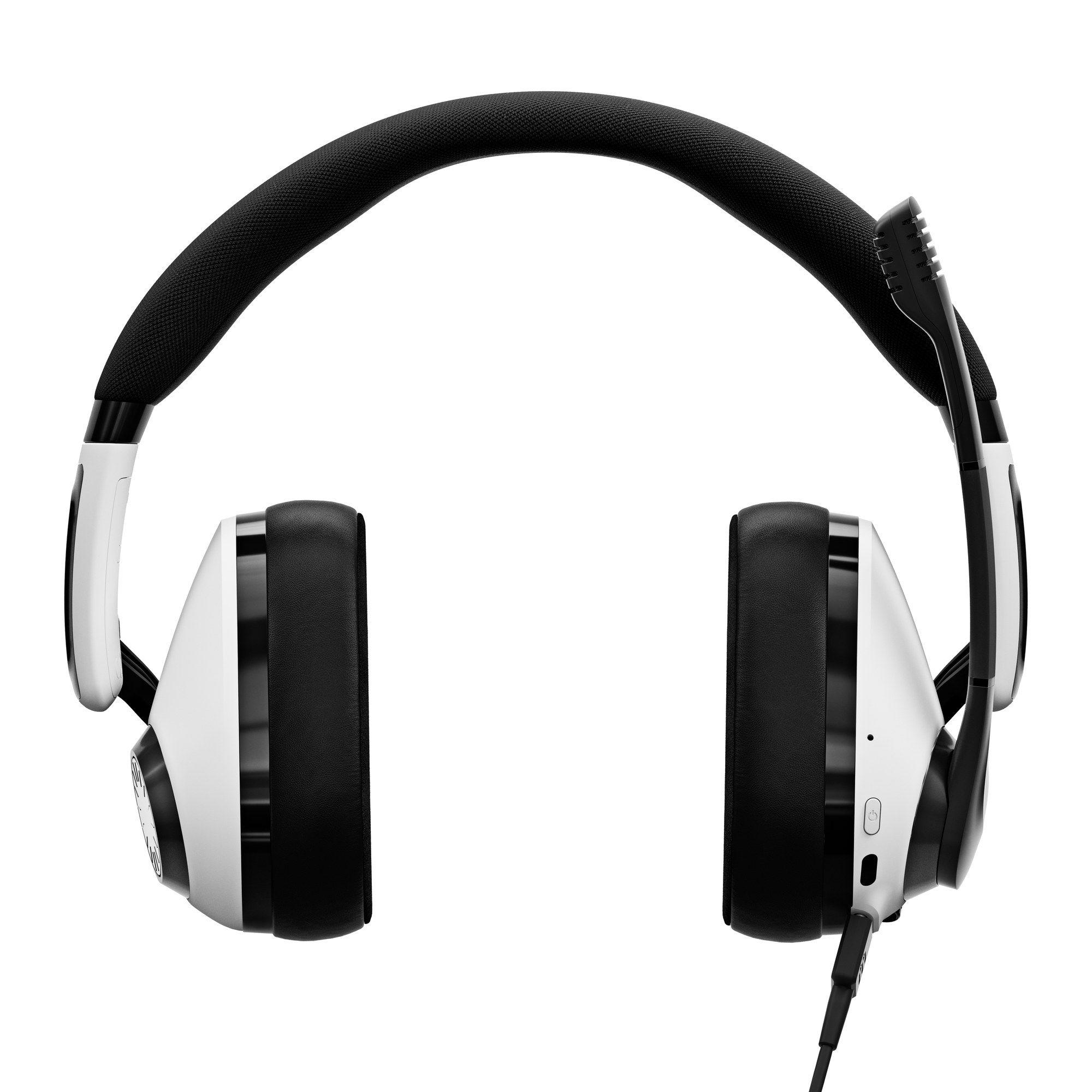 Headset Gaming EPOS H3 Hybrid (Binaural - Com fios e sem fios - Circum-aural - Branco), miniatura 3