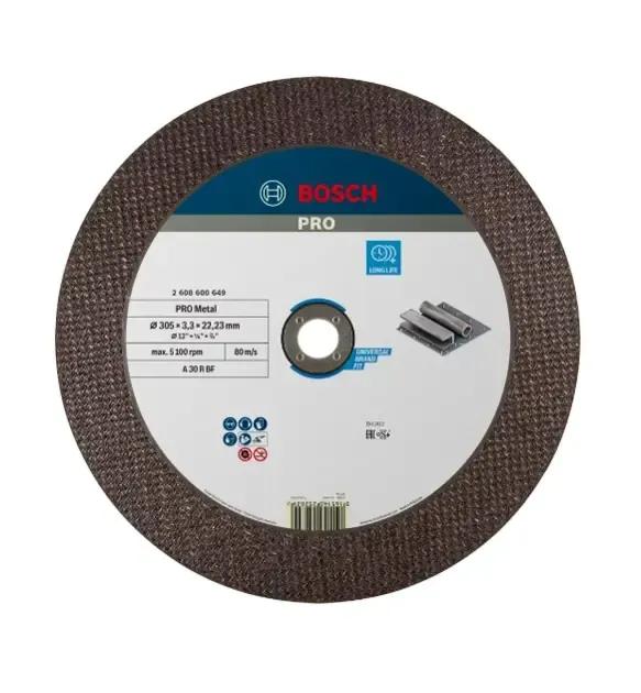Disco de Corte Reto BOSCH 2608600649 (Metal) — miniatura 2
