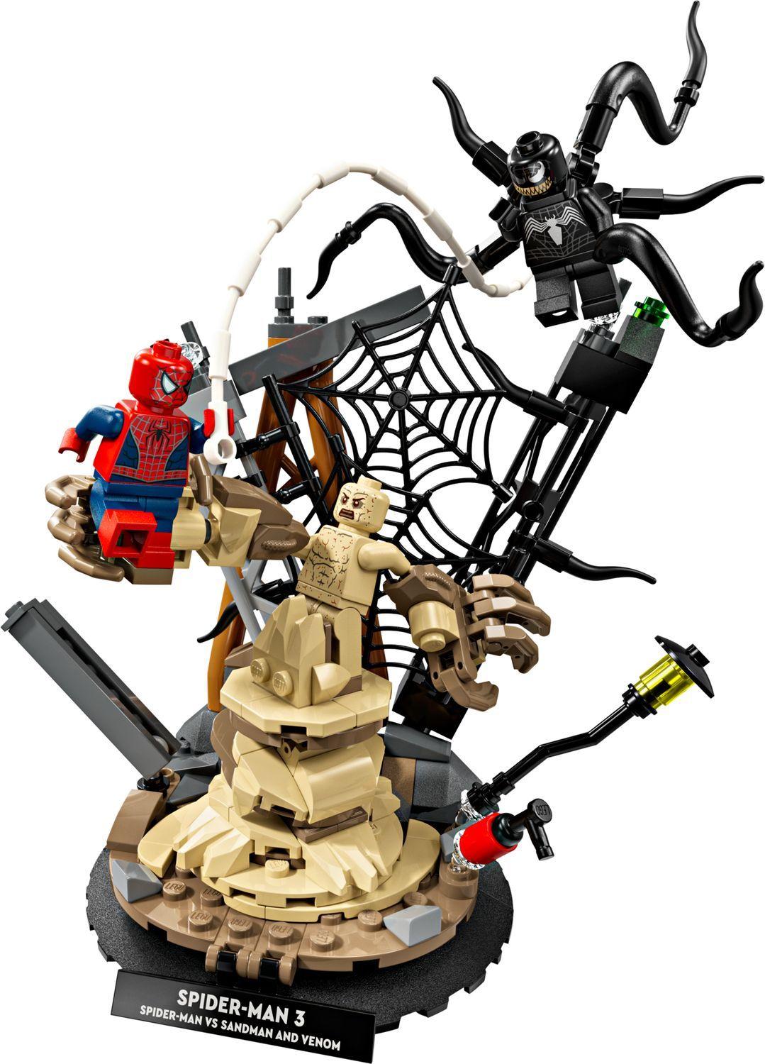 LEGO 76334 Marvel Super Heroes Batalha Épica: Spider-Man contra Sandman (9+ anos - 201 peças)