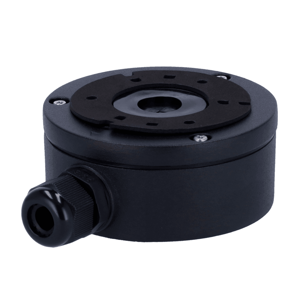 Caixa de Ligações para Câmaras HIKVISION DS-1280ZJ-XS-B (43,2 x 100 mm - Preto)
