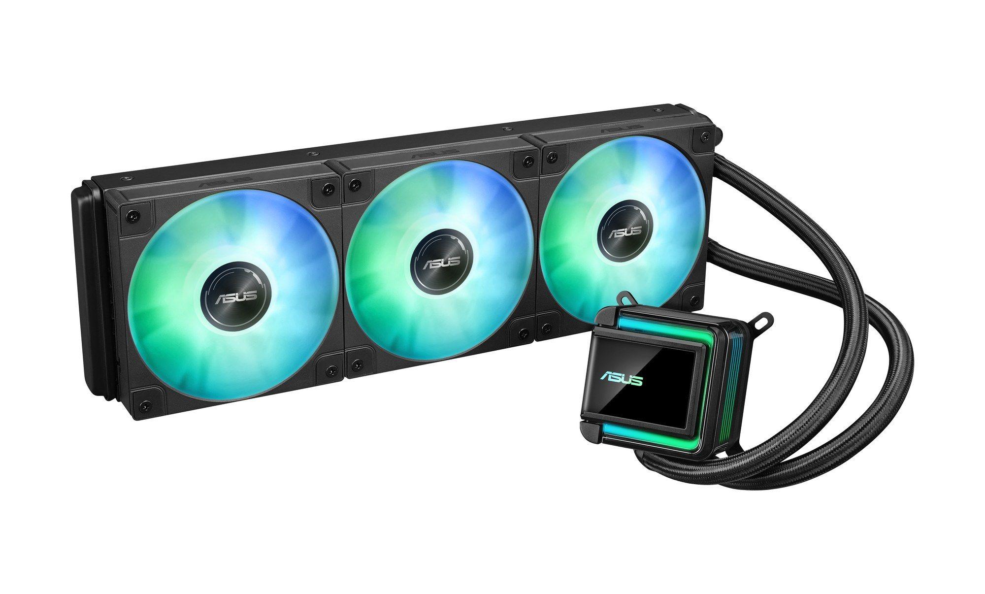Sistema de Refrigeração Líquida ASUS LC 360 ARGB (LGA 1700, LGA 1851, AM4, AM5 - 120 mm - 1800 RPM - Preto), miniatura 2