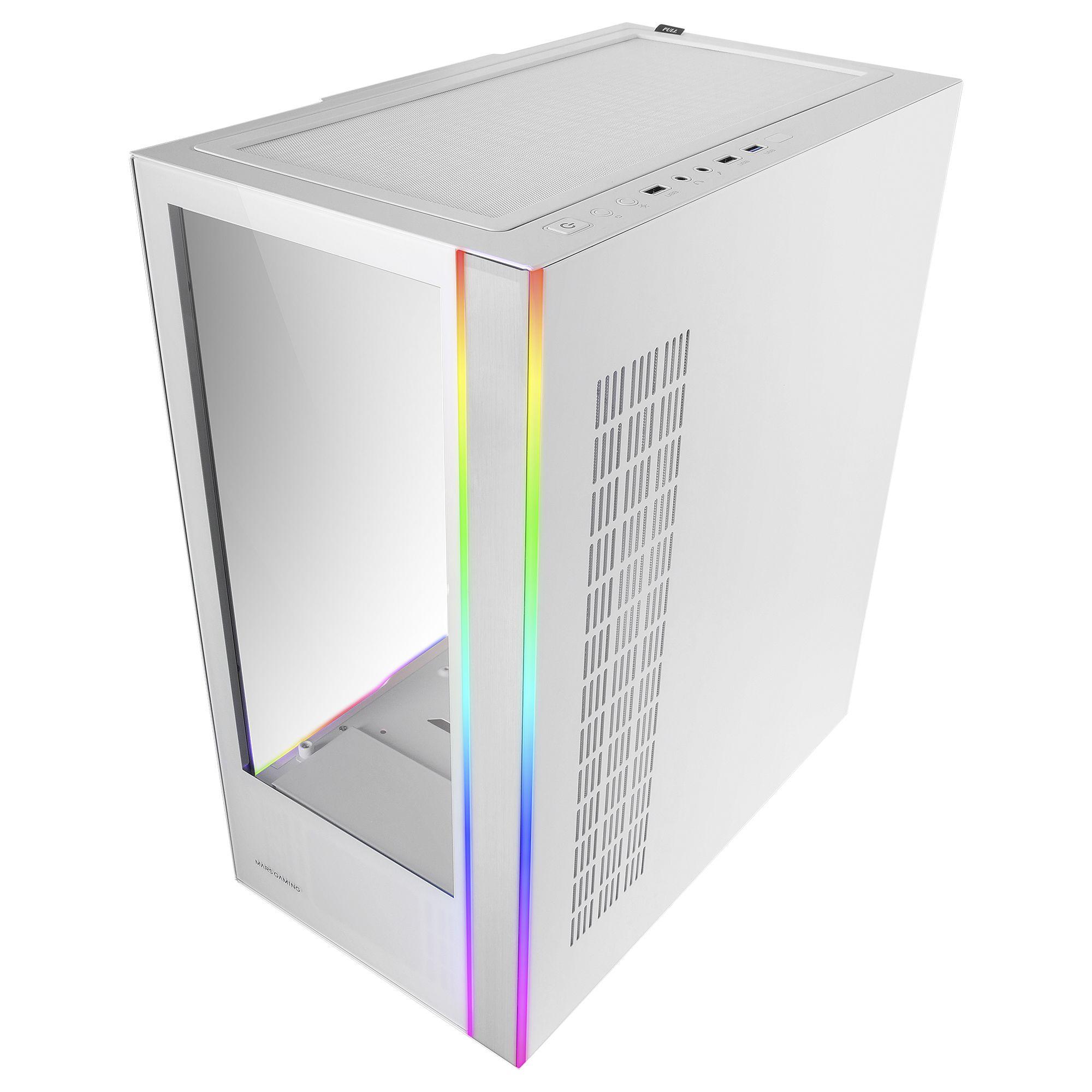 Caixa de Computador MARS GAMING MC-ULTRA XXL (Torre - Vidro temperado - ARGB - Branco) — miniatura 4