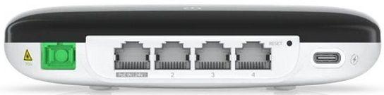 Unidade de Rede Ótica UBIQUITI UFiber WiFi6 (1200 Mb/s - 10/100/1000Base-T - 1 unidade - Preto), miniatura 4