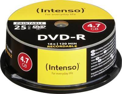 Discos DVD-R INTENSO 4801154 (4,7 GB - 16x - 25 unidades - Imprimíveis) — miniatura 2