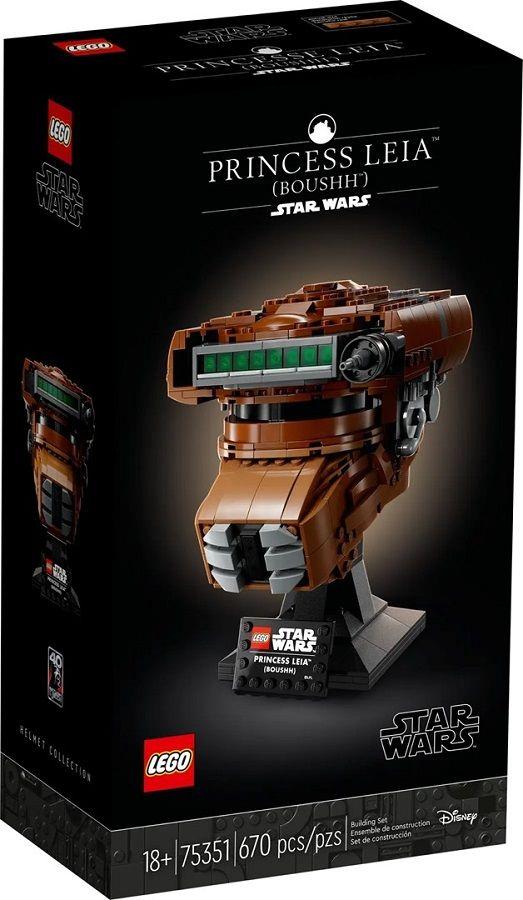 LEGO 75351 Star Wars Capacete da Princesa Leia™ (Boushh™) (18+ anos - 670 peças) — miniatura 4