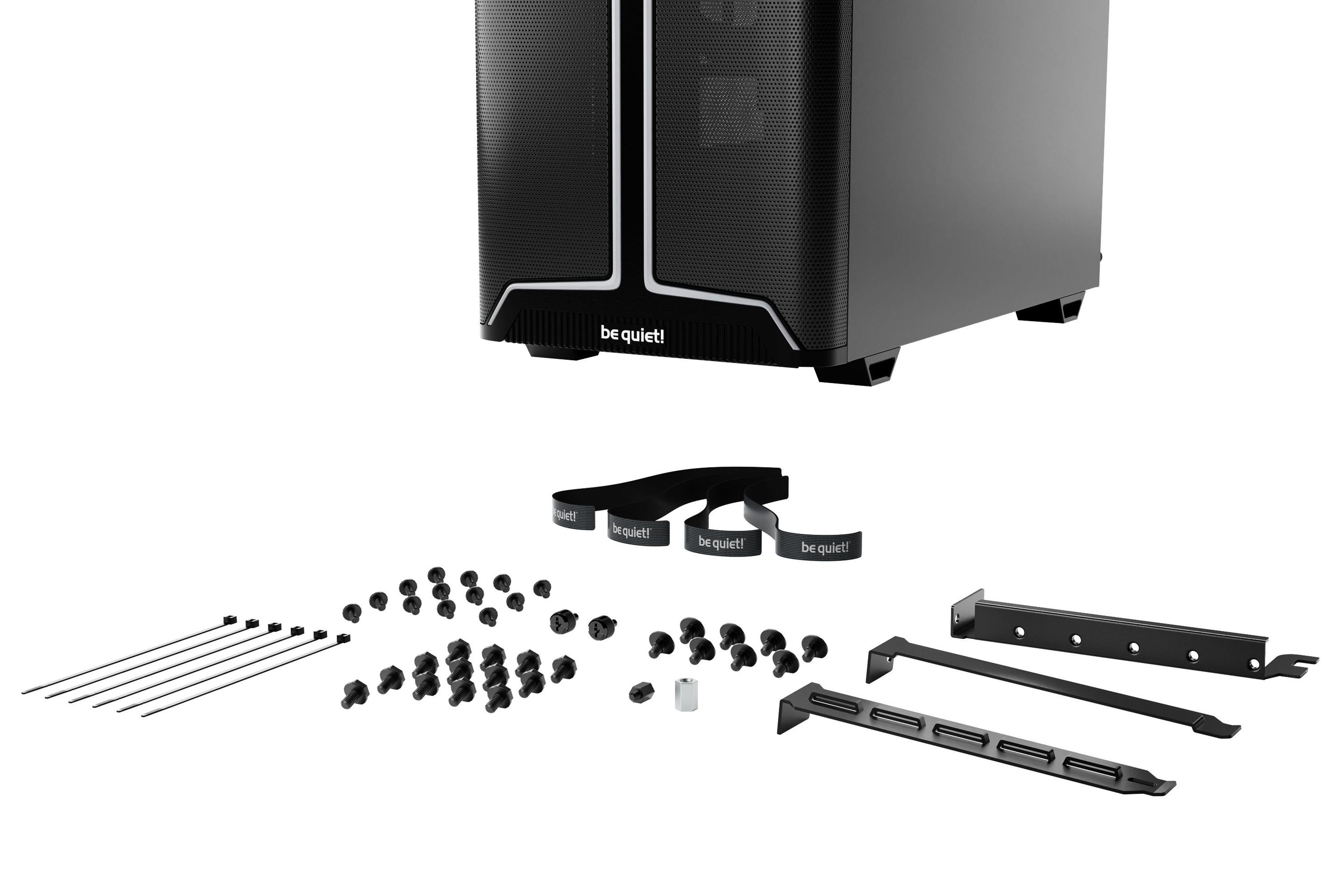 Caixa PC BE QUIET! PURE BASE 501 DX (ATX, micro ATX, Mini-ATX - ATX, PS2 - Midi Tower - Preto) — miniatura 7