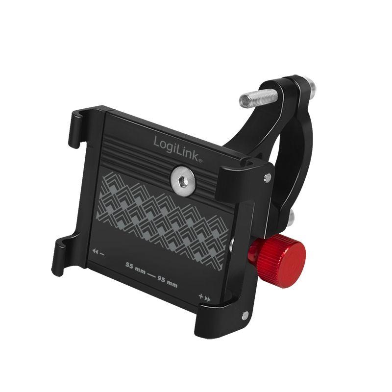 Suporte para Smartphone de Bicicleta LOGILINK AA0146 (Preto e Vermelho), miniatura 4