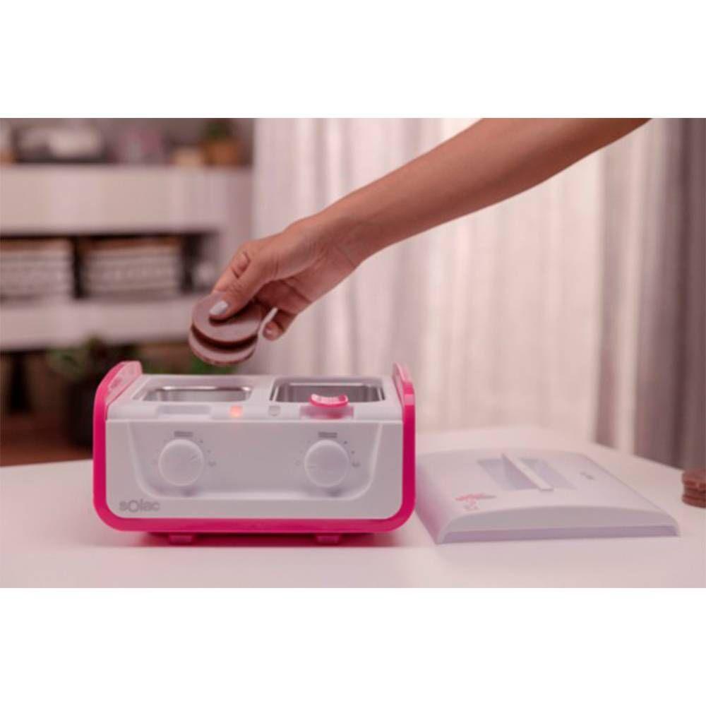 Depiladora de Cera Quente SOLAC DC7502 (Branco e Rosa) — miniatura 6