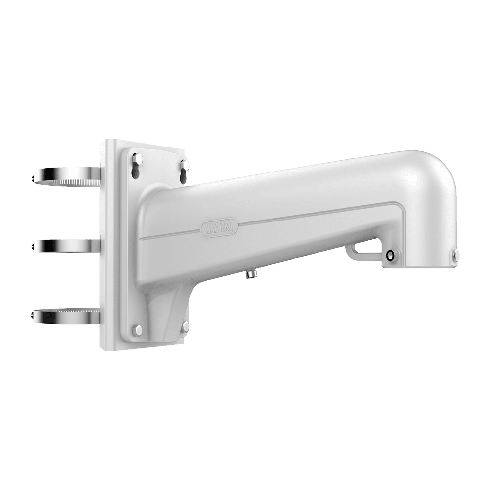 Suporte de Poste para Câmara HIKVISION DS-1602ZJ-Pole (Carga Máxima 30 kg - Branco)