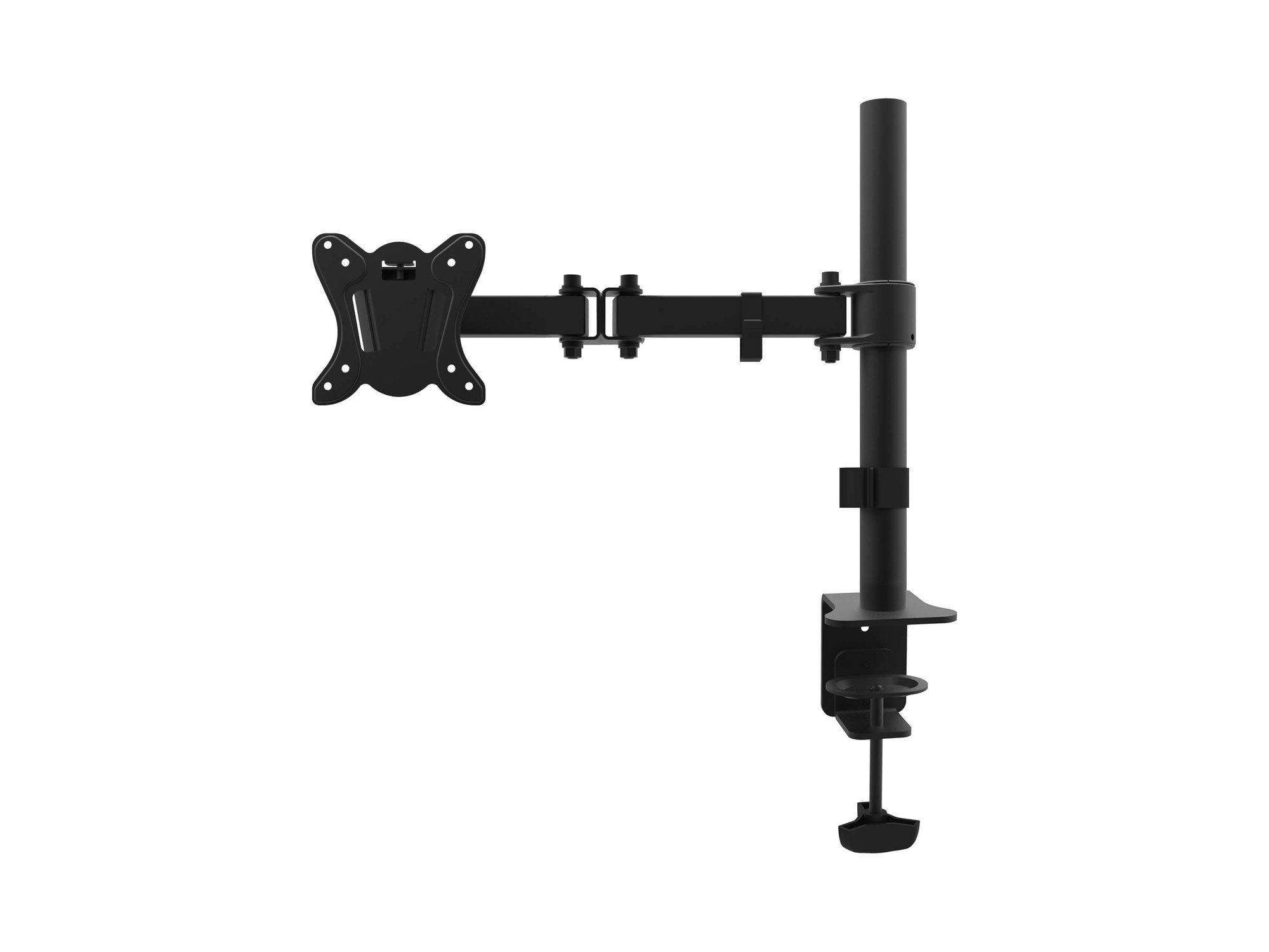 Suporte de Monitor de Secretária Articulado EQUIP 650151 (13"–27" - 8 kg - Preto)