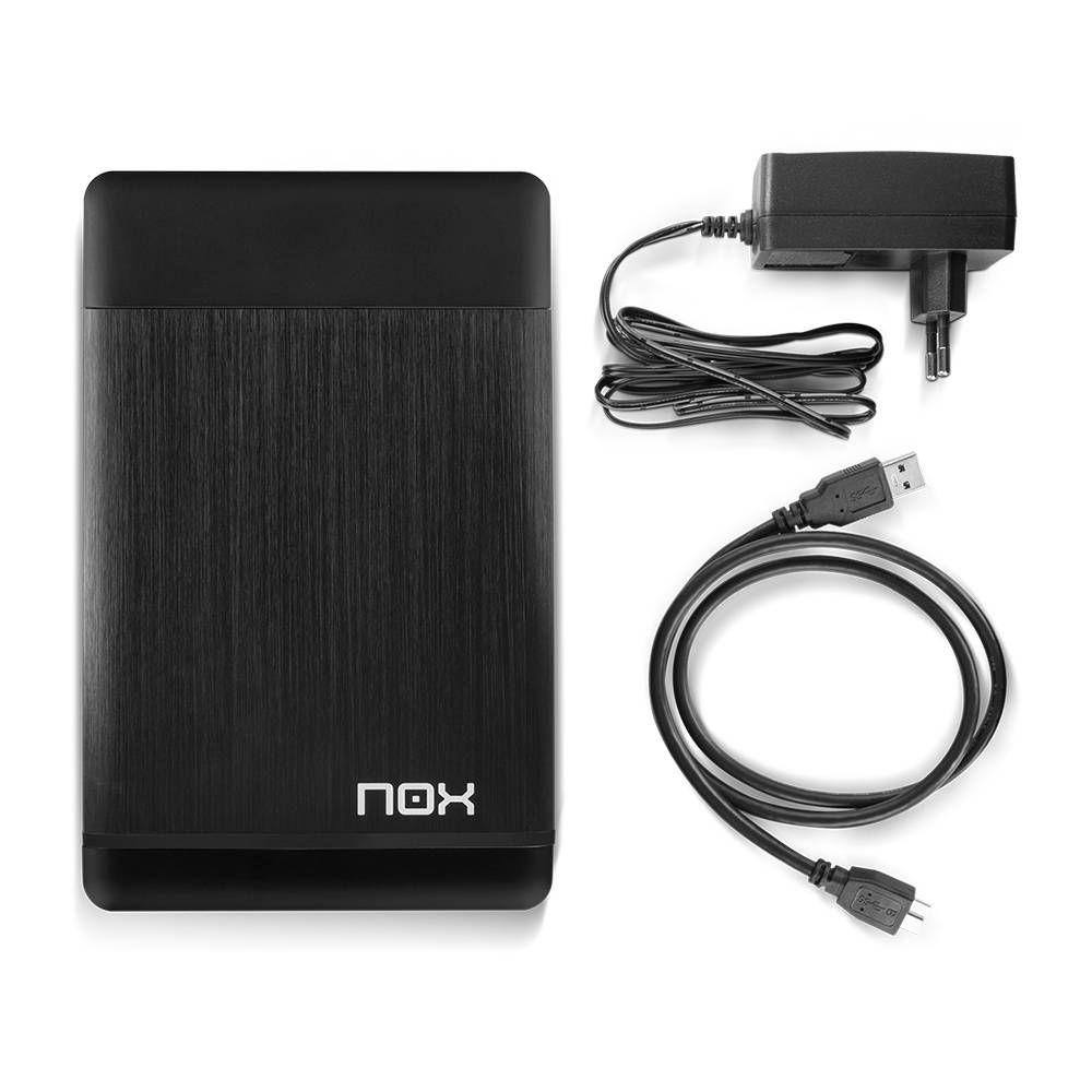 Caixa Externa SATA NOX Lite NXLITEHDD35 (3,5" - Preto) — miniatura 3