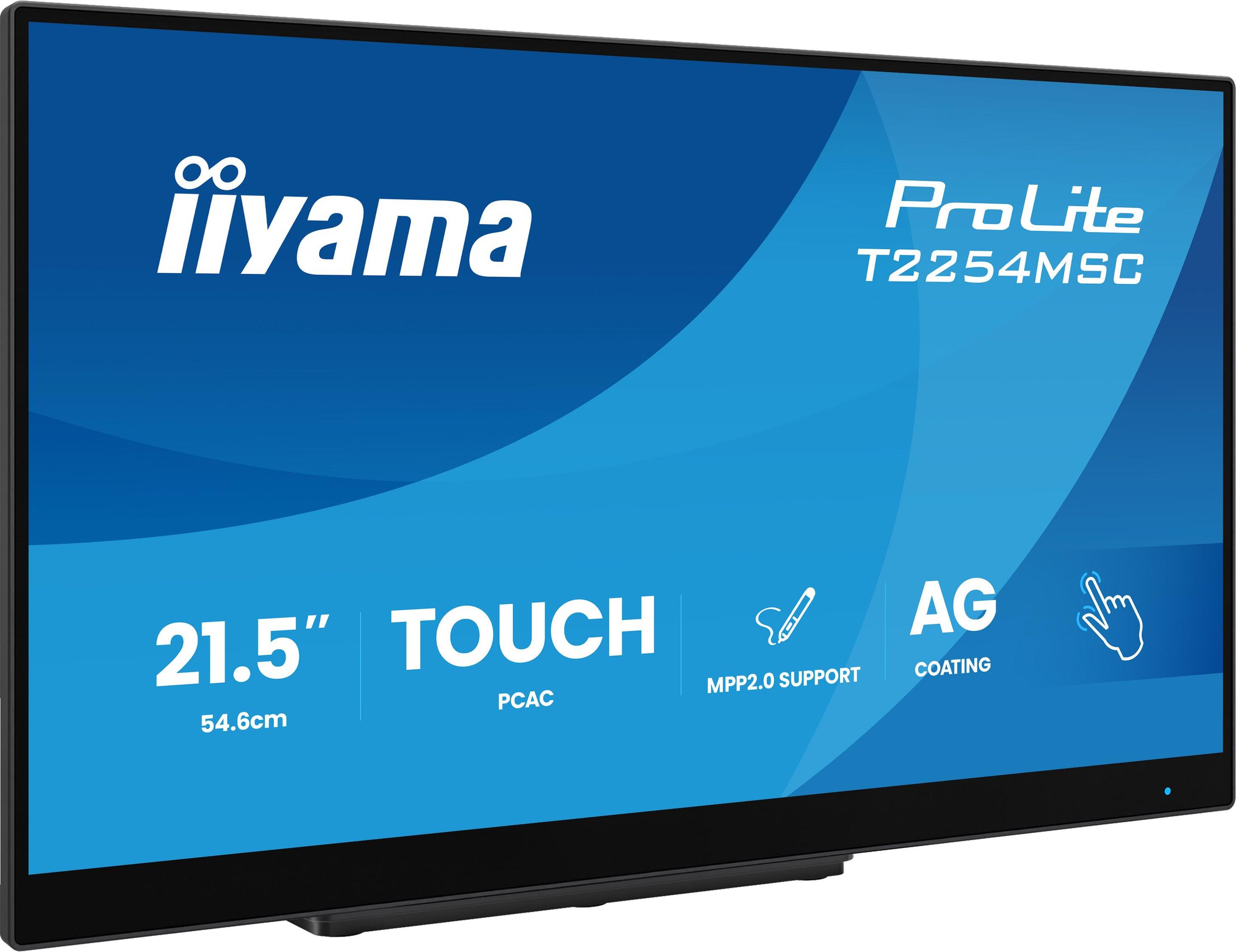 Monitor IIYAMA ProLite T2254MSC-B2AG (21,5" Full HD - IPS 100Hz - Preto) — miniatura 5