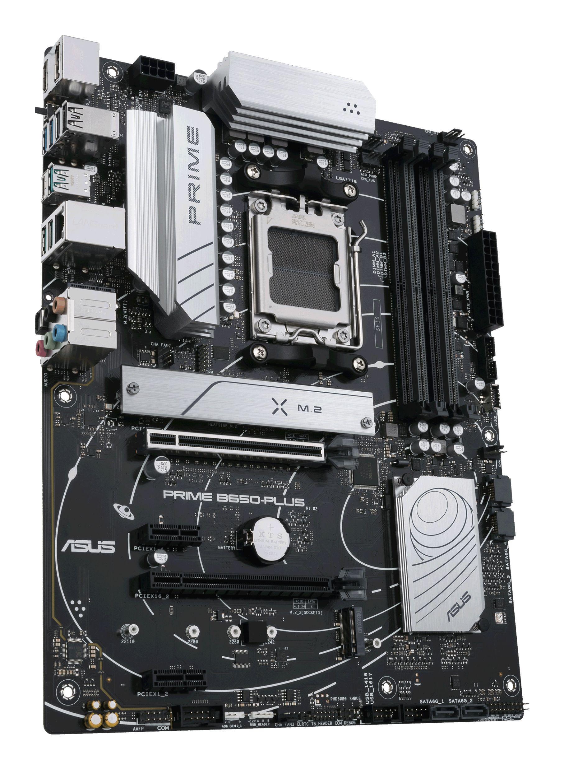 Motherboard ASUS PRIME B650-PLUS-CSM (AM5 - AMD Ryzen 7000 Series - ATX) — miniatura 4