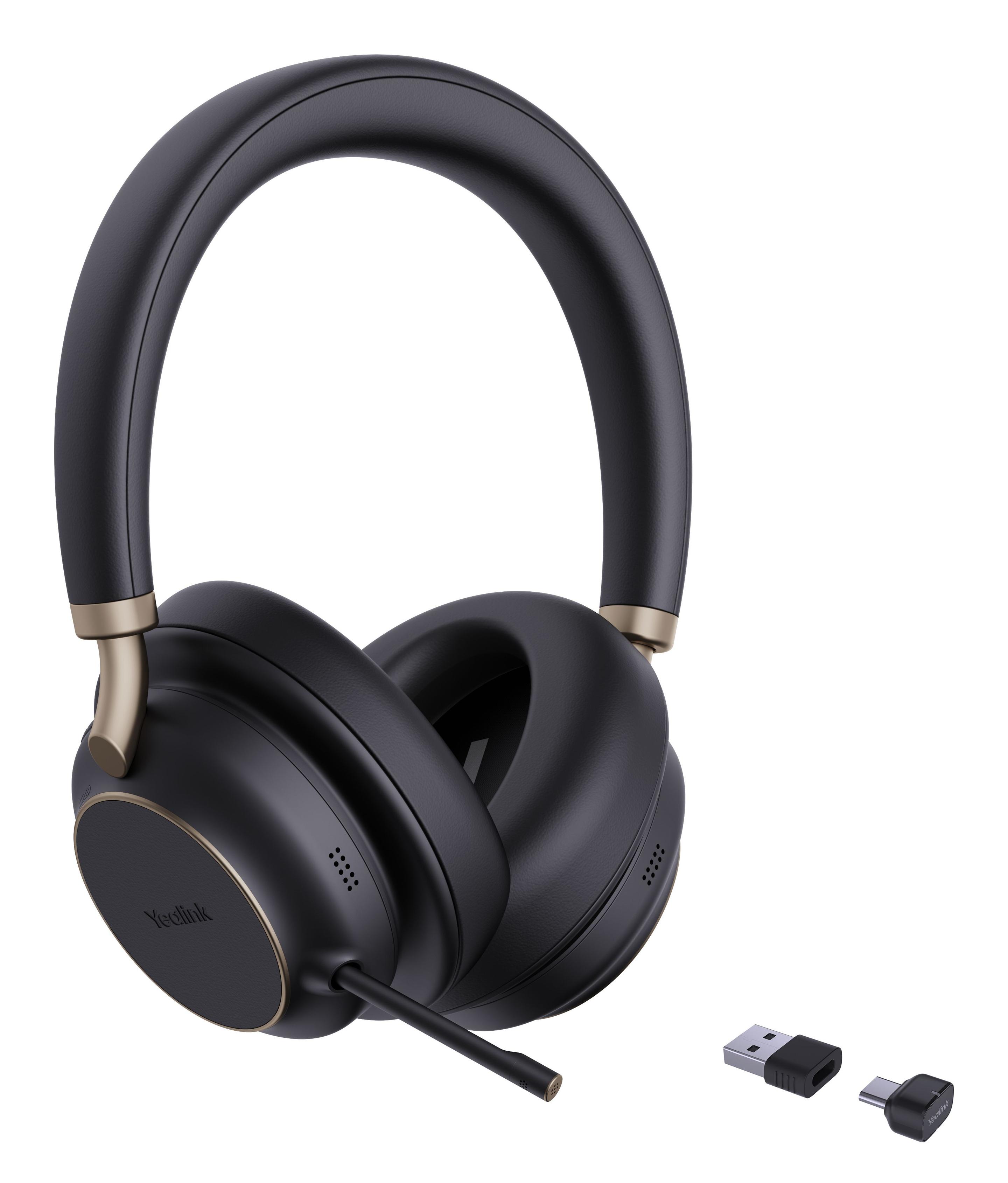 Headset YEALINK BH76 Plus (Binaural - Sem fios - Supra-aural - Preto), miniatura 2