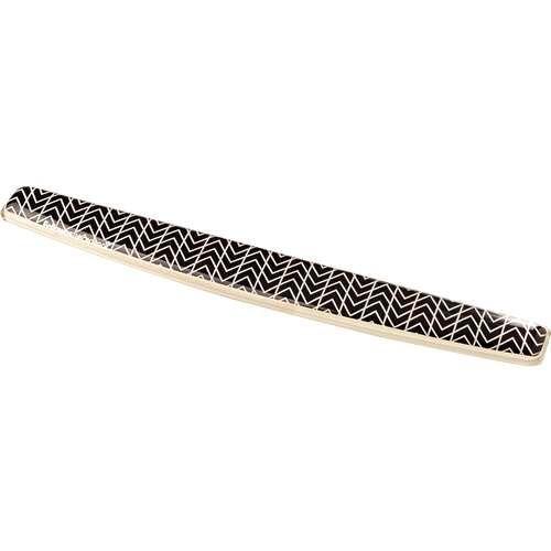Apoio de Pulsos para Teclado FELLOWES Chevron (Preto/Branco), miniatura 2
