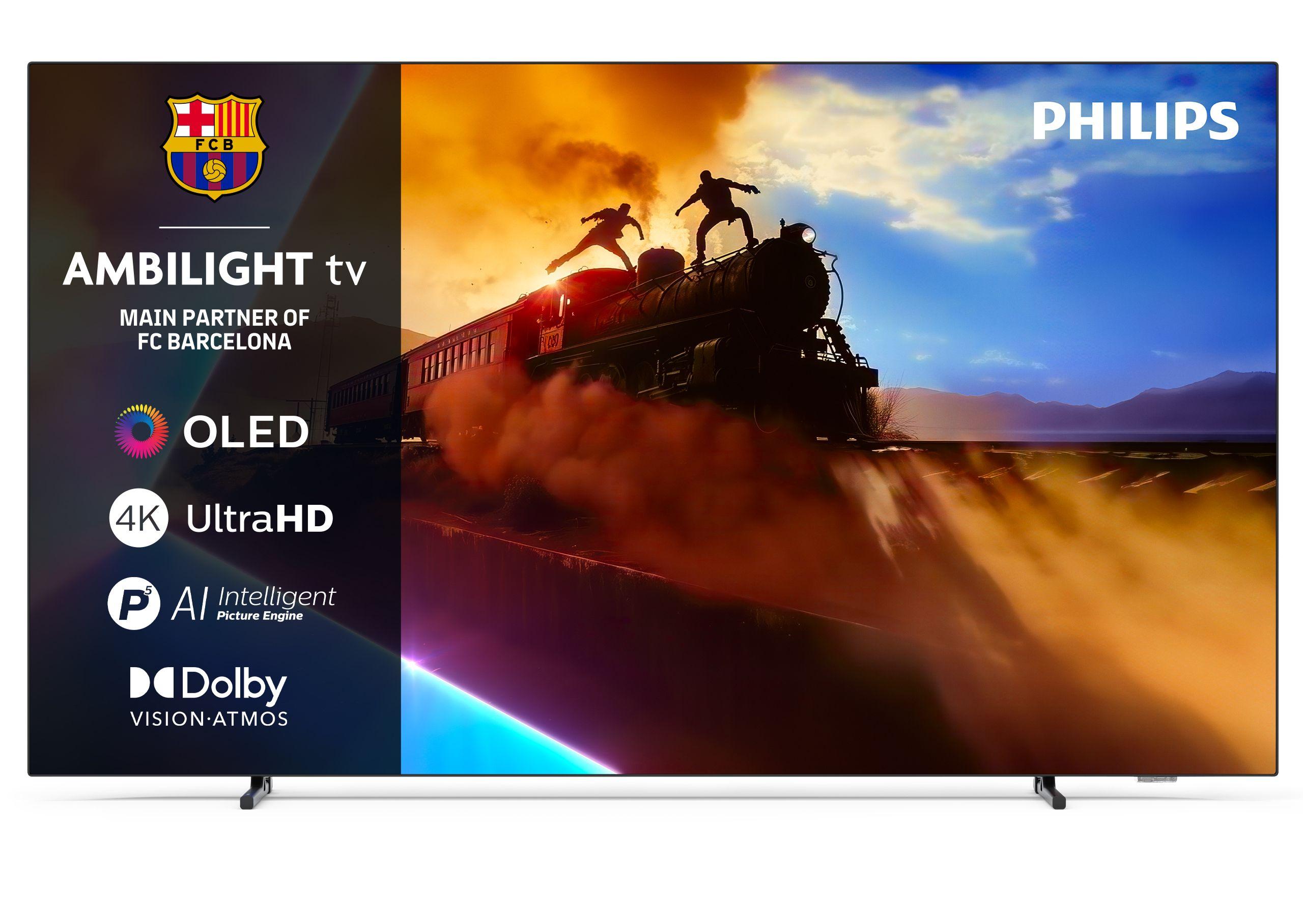 Televisão PHILIPS TV 77OLED760/12 (77" - OLED - 4K Ultra HD - Preto)