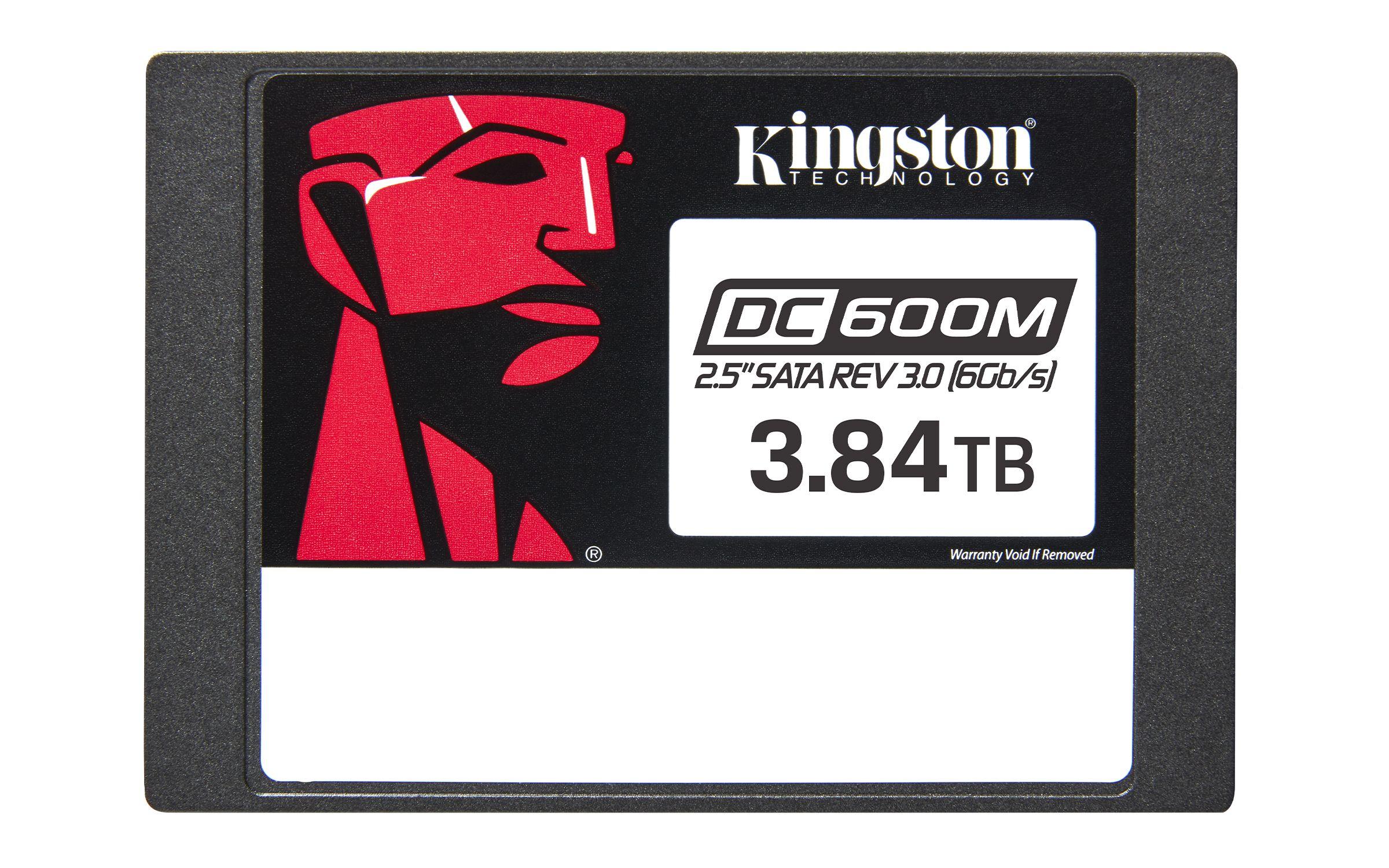 SSD Interno KINGSTON DC600M (3,84 TB - 2.5" - Serial ATA III)
